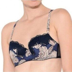 NWT STELLA MCCARTNEY PAISLEY PRINT BRA
